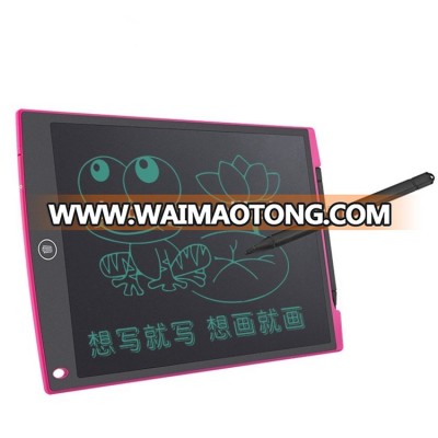 hot sale newest 12 inch ewriter lcd writing tablet lcd writing board paperless notepad deaf-mute writing pad